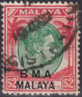 1945 Malaya (British Military Administration) ° Mi:MY-BMA 13, Sn:SG-ST 269, Yt:MY-BMA 13, Overprinted "B.M.A. Malaya" - Malaya (British Military Administration)