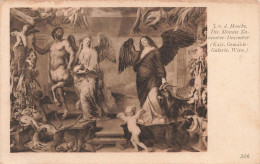 ARTS - Tableau - J V D Hoecke - Die Monate November Dezember - Kais - Carte Postale Ancienne - Paintings