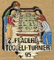 BABYFOOT - BABY FOOT - 2. PFADERE TÖGGELI - TURNIER 95 - TOURNOI 1995 - SUISSE - SCHWEIZ - SVIZZERA - SWITZERLAND - (30) - Andere & Zonder Classificatie