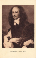 CELEBRITE - Personnage Historique - P De Champaigne - Blaise Pascal - Carte Postale Ancienne - Historische Figuren