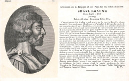 CELEBRITE - Personnage Historique - Charlemagne Fils De Pépin Le Bref (786-814) - Carte Postale - Historische Persönlichkeiten