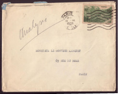 France, Enveloppe Du 11 Juin 1938 De Paris Pour Paris - Otros & Sin Clasificación