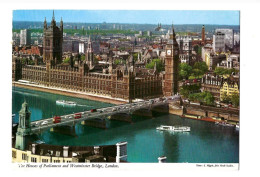 The Houses Of Parliament And Westminster Bridge.Expédié à La Bassée (Nord/France) - Houses Of Parliament