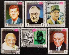 Yémen Royaume 1969 Famous Men Of History  Stampworld N° 883_885_886_889_891_892 - Yemen