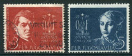YUGOSLAVIA 1951 Resistance In Slovenia  Used.  Michel 641-42 - Used Stamps