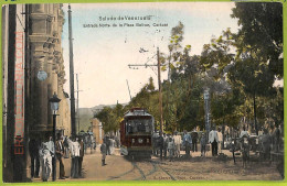 Af2947 - VENEZUELA - VINTAGE POSTCARD - Caracas - Plaza Bolivar - 1910 - Venezuela