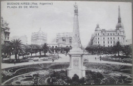 ARGENTINA BUENOS AIRES PLAZA 25 DE MAYO TARJETA POSTAL CARD POSTKARTE POSTCARD ANSICHTSKARTE CARTE POSTALE CARTOLINA - Argentine