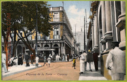 Af2946 - VENEZUELA - VINTAGE POSTCARD - Caracas - Esquina De La Torre - Venezuela