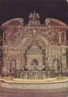 Cartolina Tivoli ( Roma ) - Villa D'este - Fontana Dell'organo - Notturno - Tivoli