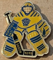 GARDIEN DU HC DAVOS - GOALIE - HOCKEY CLUB - SAISON 92/93 - ICE - SUISSE - GRISONS - AUFSTIEG NATI A - SCHWEIZ -  (32) - Winter Sports