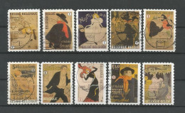 Belgie 2011 Toulouse-Lautrec OCB 4145/4154  (0) - Gebraucht