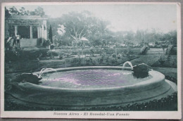 ARGENTINA BUENOS AIRES EL ROSEDAL GARDEN PARK TARJETA POSTAL POSTKARTE POSTCARD ANSICHTSKARTE CARTE POSTALE CARTOLINA - Argentine