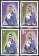 Rhodesia. 1977 Christmas. MH Complete Set. SG 549-552 - Rhodésie (1964-1980)