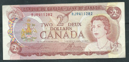 1974 // CANADA // BANK OF CANADA // 2 Dollars - RJ9411282  -- Laura 60 13 - Canada