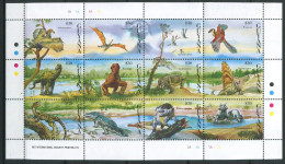 Guyane ** N° 2950 à 2961 En Feuillet - Animaux Préhistoriques - Guyane (1966-...)