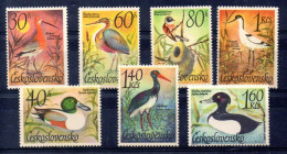 Checoslovaquia Serie Nº Yvert 1543/49 ** AVES (BIRDS) - Oblitérés