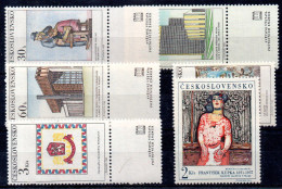 Checoslovaquia Serie Nº Yvert 1641/46 ** - Oblitérés