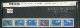 Australie ** N° 1472 à 1477 - Roulettes Sous Pochette Plastique - Le Monde Sous-marin - Mint Stamps