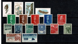 1939/1961 Norway/Norge  Series** - Ungebraucht