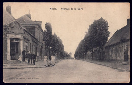 +++ CPA - France 80 - Somme - NESLE - Avenue De La Gare    // - Nesle
