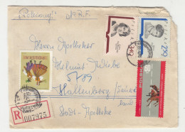 Poland Letter Cover Posted Registered 1970 Tarnowskie Gory To Winterberg B200720* - Cartas & Documentos