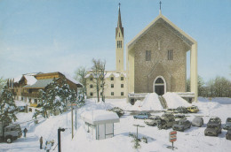 Cartolina Monte Terminillo ( Rieti ) - Chiesa Di S.francesco - Presidio Aereonautica - Rieti