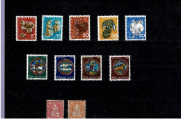1881 1965 1968 Switzerland/Suisse/Helvetia   : Series** - Unused Stamps