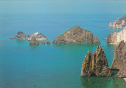 Cartolina Isola Di Ponza ( Latina ) - Faraglioni Lucia Rosa - Latina