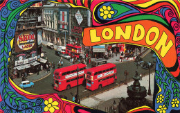 ROYAUME UNI - Londres - Vue Partielle De La Ville - Colorisé - Animé -  Carte Postale - Sonstige & Ohne Zuordnung