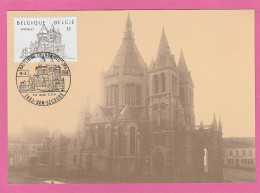 Carte Maximum - Belgique - 1988 - Peruwelz - Basilique - 1981-1990