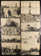 BRUSSELS EXPOSITION FIRE 1910 PICTURE POSTCARDS Mainly Unused. (54 Cards) - Other & Unclassified