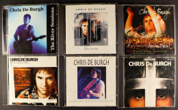 CHRIS DE BURGH COLLECTABLES. Includes Approximately 95 CDs (with Some Promotional), 3 DVDs, A Cassettes, Book And Tour B - Autres & Non Classés