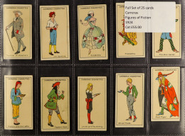 CIGARETTE / TRADE CARDS -  COMPLETE SETS In Album. Includes Carreras 'Figures Of Fiction, Ogden's 'Actors, Natural And C - Altri & Non Classificati