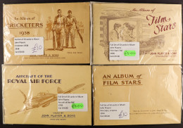 CIGARETTE CARDS BY JOHN PLAYER In Albums. Includes Motor Cars 1st Series (x3), 2nd Series, Film Stars, Air Force And Oth - Sonstige & Ohne Zuordnung