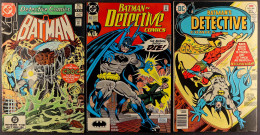 DC COMICS - DETECTIVE COMICS 1976 - 1990 Featuring Batman. Approximately 130 Issues From 466 - 622. Generally Very Fine. - Otros & Sin Clasificación