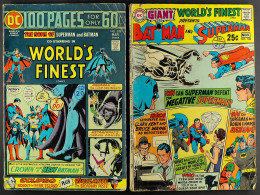 DC COMICS - WORLD'S FINEST COMICS 1969 - 1985 Featuring Batman And Superman. Approximately 55 Issues From 188 To The Far - Andere & Zonder Classificatie