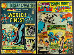 DC COMICS - WORLD'S FINEST COMICS 1969 - 1985 Featuring Batman And Superman. Approximately 55 Issues From 188 To The Far - Altri & Non Classificati