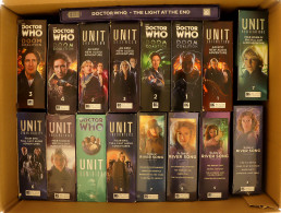 DR WHO - AUDIO CD BOX-SETS. Includes 'Dark Eyes' (1-4), 'Unit' (8 Different Titles), 'Doom Coalition' (1-4), 'The Diary  - Other & Unclassified