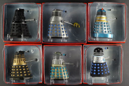 DR WHO - EAGLEMOSS COLLECTORS' MODELS. Comprising Of The Tardis (Special 1), Slitheen (Special 2), Giant Robot (Special  - Autres & Non Classés