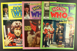 DR WHO - MONTHLY MAGAZINE. Comprising Of Numbers 44-84. No 44 - The First Of The Monthly Format - Has A Damaged Cover. A - Sonstige & Ohne Zuordnung