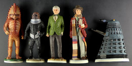 DR WHO - ROBERT HARROP HAND PAINTED FIGURINES. Limited Edition Fiigurines Comprising Of Santaran Linx WHO 04, 057/500, F - Other & Unclassified