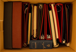 EMPTY ALBUM & BINDERS Some With Blank Pages, Plus Some Blank Pages. (54 Albums & Pages) - Andere & Zonder Classificatie