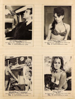 JAMES BOND SOMPORTEX CARDS. Full Set In Exercise Book. - Other & Unclassified