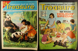 MAGAZINES - TREASURE 1967 - 1971 Includes The Final Issue (with Faults) #418, Jan 16th. (Approx 100) - Sonstige & Ohne Zuordnung