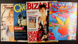 MAGAZINES. Including Glamour (Playboy 200th Ed, Libertine (1977 Trial Souvenir) And Bizarre), The Gamer (# 1-8, Less 6), - Other & Unclassified