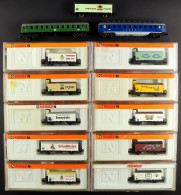 N GAUGE ARNOLD RAPIDO ROLLING STOCK. Includes Boxed: 4273 Kaiser Friedrich, 4283 Kuppers, 4283 Wickuller Export, 4267 St - Other & Unclassified