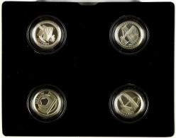 SILVER PROOF COINS Great Britain 2003 Â£1 Bridges Silver Proof Pattern Collection In Box. (4 Coins) - Sonstige & Ohne Zuordnung