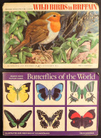 TEA CARDS BY BROOKE BOND In Albums. Includes Out Of Space (x3), Bird Portraits (x3), Butterflies, Birds, Flowers And Asi - Autres & Non Classés