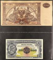 WORLD BANKNOTES 20th Century Various Uncirculated Banknotes, Includes British Armed Forces To Â£5, Various South America - Andere & Zonder Classificatie