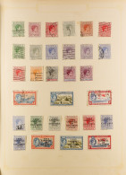 COMMONWEALTH Chiefly Used 1870s - 1970s CollectionÂ in A Springback Album, Note Bahamas, Bahrain, Barbados, Bermuda, Br  - Sonstige & Ohne Zuordnung